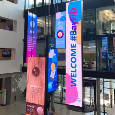 Die BayFiD Talente zu Besuch im Münchner Office von Microsoft