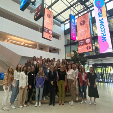 Die BayFiD Talente zu Besuch im Münchner Office von Microsoft