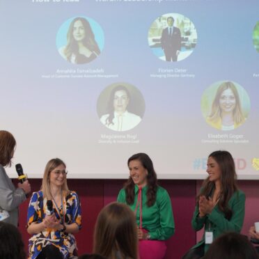 Impressionen der BayFiD Talente bei ihrer Tour zu 5 verschiedenen Unternehmen