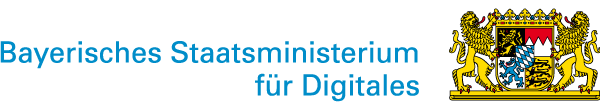 Logo Bayrisches Staatsministerium für Digitales StMD - Zum StMD