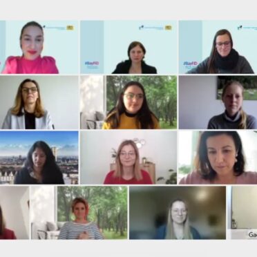 Screenshot, der virtuellen Abschlussveranstaltung