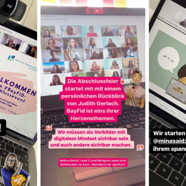 Weitere Screenshots von Instagram Stories der Workshop-Teilnehmerinnen