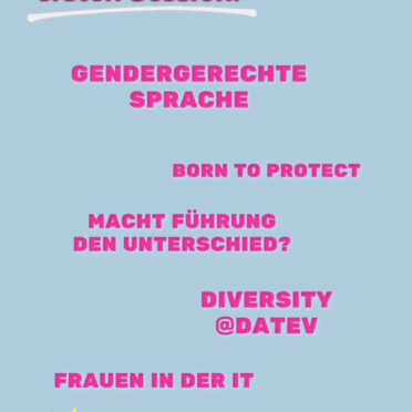 Screenshot einer Instagram Story mir verschiendenen Schlagwörtern