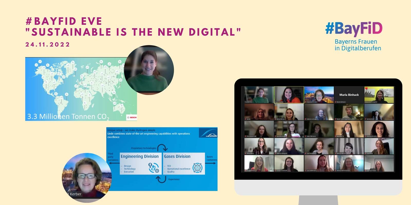 BayFiD_Eve_241122 Infografik zum Thema “Sustainable is the new digital”