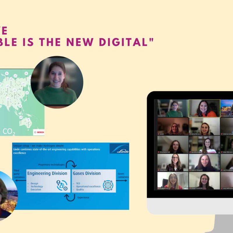 Infografik zum Thema “Sustainable is the new digital”