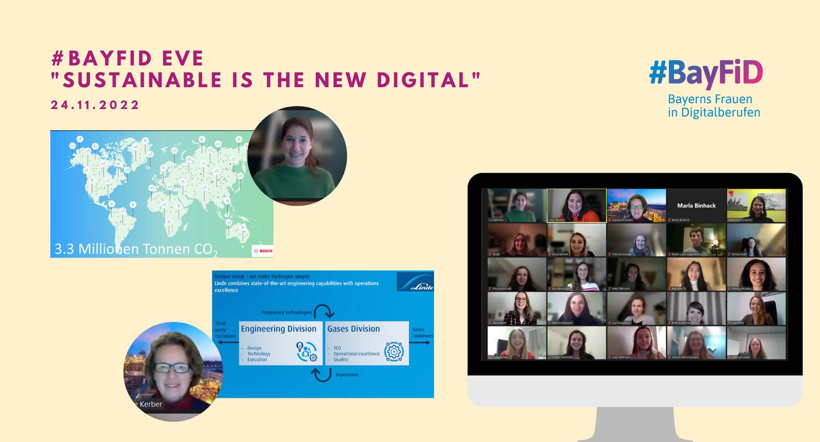 Infografik zum Thema “Sustainable is the new digital”