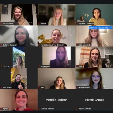 Screenshot der Teilnehmerinnen des BayFiD Eve am 4. Dezember 2024