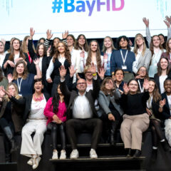 Gruppenfoto des Batch 7 der Initiative BayFiD, Bayerns Frauen in Digitalberufen.
