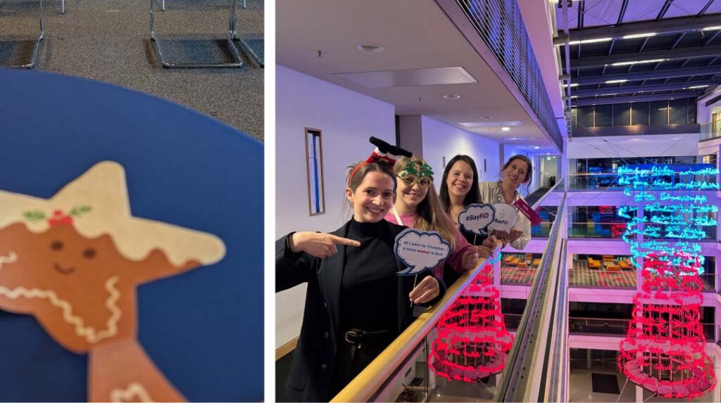 Am Montag ging es in die nebligen Höhen der Watson Towers zu IBM. Zur Einstimmung in den BayFiD Tag hat Andrea Martin uns diese lustige Frage gestellt.